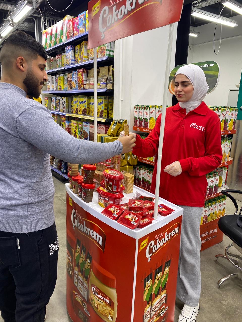 Ulker Sampling campaign with MAIN Agency iraq