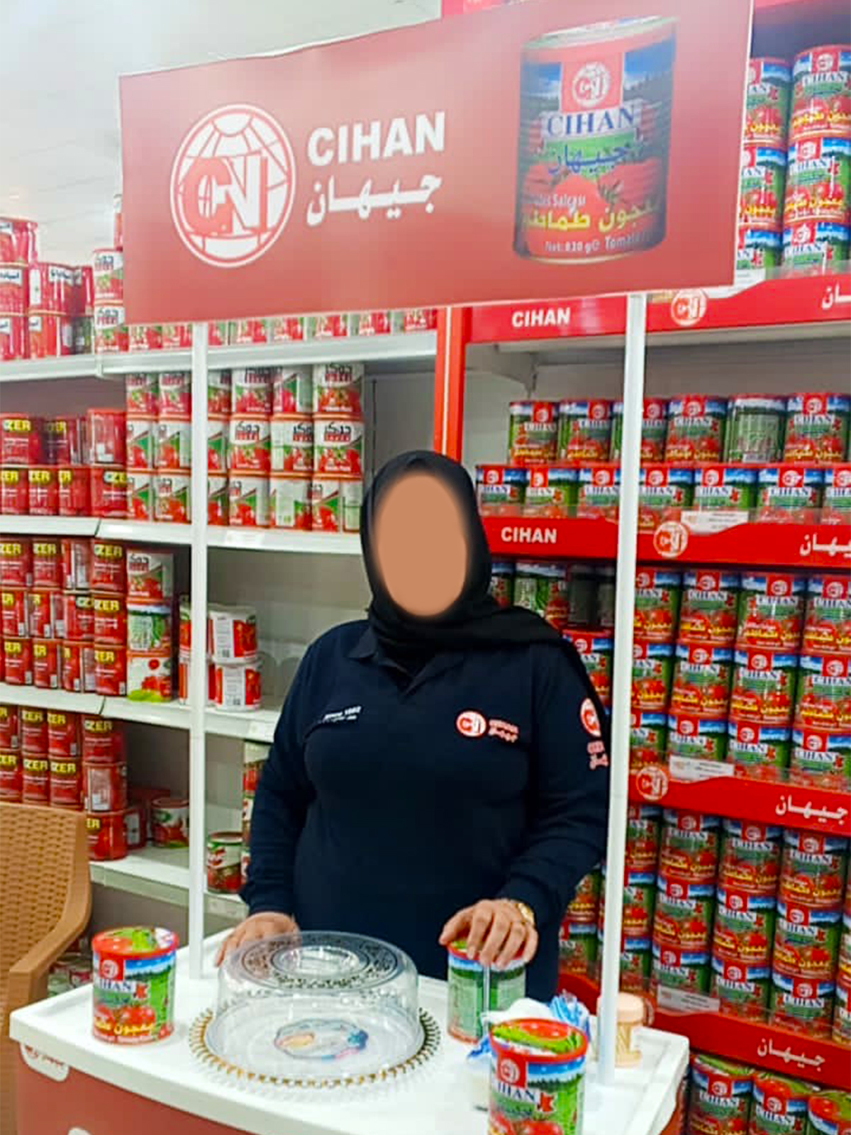 cihan Tomato Paste, FMCG marketing Iraq, food sampling campaign, product tasting Iraq, field activation Kurdistan, MAIN Marketing Agency